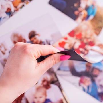 Foto magnes ze zdjęciem na lodówkę PREZENT NA ŚWIĘTA dla Dziadków 10x7cm
