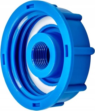 Двойной кран, заглушка MAUZER BARREL IBC 1/2 дюйма