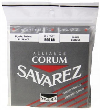 Струны Savarez 500AR Corum Alliance для классической гитары 24 часа