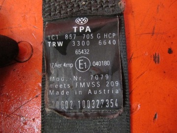 фото thumb №13, Vw new beetle 1c подушки подушка безпеки водія пасажира ремені лівий праві комплект