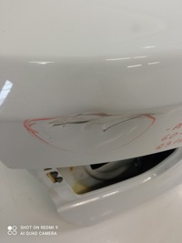 фото thumb №5, Кришка багажника зад bmw f30 a300 альпійський білий