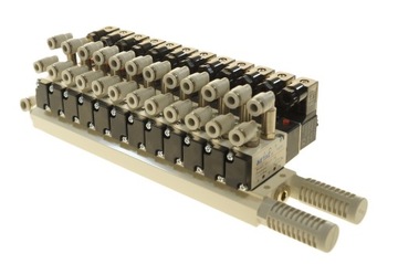 Wyspa 12 zaworowa AIRTAC Seria 100 5/2 - 1/8 - 12 V - 24V - 230 V