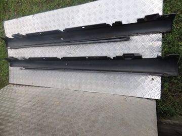 фото thumb №9, Mercedes w205 sedan планка пороговая хром 755