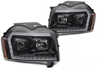 фото thumb №1, Фари лампи day line light led tube neon тюнінг jeep grand cherokee wh