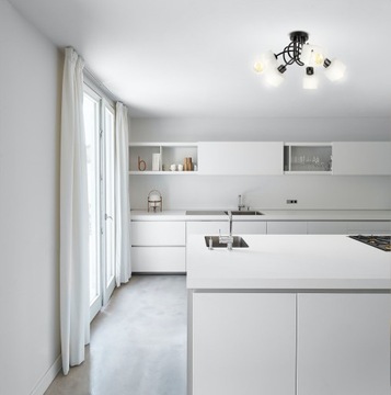 СВЕТОДИОДНЫЙ ПОТОЛОЧНЫЙ СВЕТИЛЬНИК LOFT GLASS 5XE27 ДЛЯ КОМНАТЫ