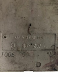 фото thumb №5, Помпа замка центрального audi a3 8l 8l0862257l