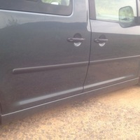 фото thumb №1, Накладки пороговые расширители пороговые vw caddy 2k пороги тюнинг