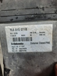 фото thumb №8, Webasto обігрівач 7l6815071b vw touareg 1 дизель