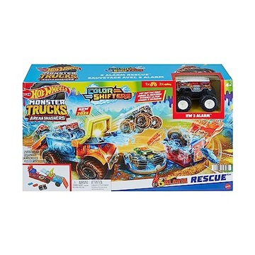 Hot Wheels Monster Truck Arena Smashers Color Shifters 5 Спасательная сигнализация HPN73
