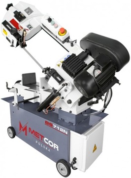 ЛЕНТОЧНАЯ ПИЛА ПО МЕТАЛЛУ METCOR BS712N 400 В CORMAK + ЛЕНТЫ