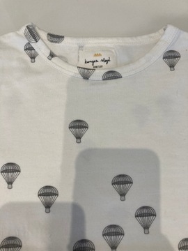 Комплект одежды: футболка, 104 см, брюки Zara, 122 см.