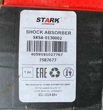 фото thumb №1, Stark sksa-0130002 амортизатор