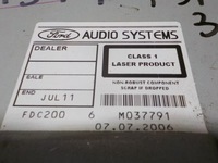 фото thumb №3, Ford s-max 2.0 cdti 2007r. радио заводской m037791