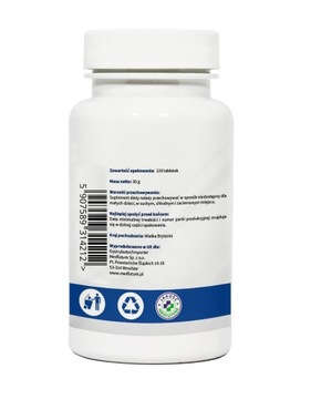 Chromium chrom 1000 µg - 120 tabletek Zdrowsze i szybsze odchudzanie