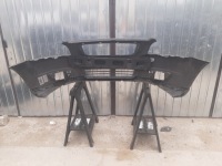 Бампер перед volvo s40 v50 lift ксенон pod омыватель 2007-2012 цвет 455-16 в Украине, фото thumb