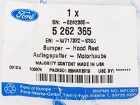 фото thumb №10, Відбійник капот kuga 2013-20 / escape 13-16 usa_ ford оригінальний номер 5262365 _ w717322-s300