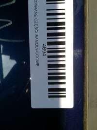 фото thumb №8, Дверь правые зад vw touran i рестайлинг 07-10r ld5q