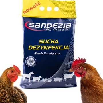 Сухое дезинфицирующее средство, 10 кг, SANDEZIA