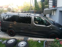 фото thumb №11, Fiat scudo 2022 opel vivaro 2018 l1 рейлинги кровельные багажник чёрные