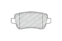 фото thumb №1, Delphi комплект тормозных колодок ham. задняя fiat croma 1.8-2.4