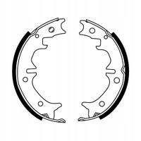 фото thumb №3, Abe c02081abe набір колодка гальмівних, гальмо стояночний