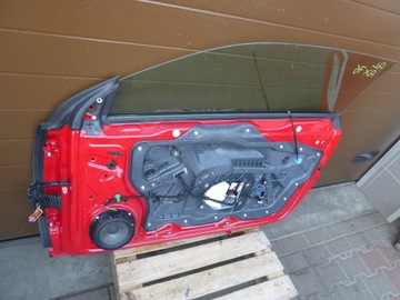 фото thumb №11, Двері праві перед комплектні vw scirocco червоний