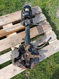 Поворотний кулак ступиця підвіска ліва перед mercedes benz a w169 1,5 Зі Шроту, фото thumb