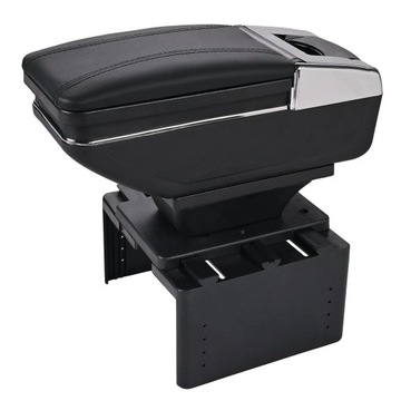 фото thumb №14, Подлокотник автомобильный ze бардачком экокожа универсальный чёрный