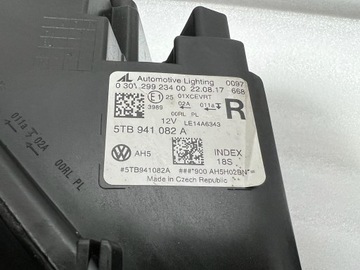 фото thumb №13, Vw touran 5tb полный led лампа левая правая