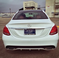 фото thumb №8, Mercedes w205 спойлер amg спойлер na крышка