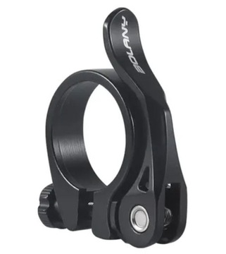 ZACISK SZTYCY ROWEROWEJ QUICK RELEASE ALUMINIUM 31.8MM - BOLANY - CZARNY