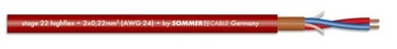 CZERWONY SOMMER STAGE KABEL XLR - XLR NEUTRIK 20m