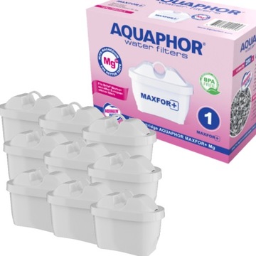 9x filtr wody wkład Maxfor Mg Dzbanek Aquaphor 4,2