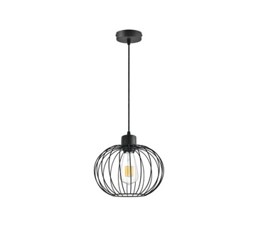 Подвесной светильник Люстра Black Wire Ball LED