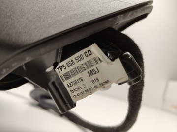 фото thumb №6, Porsche cayenne 7p5 рестайлінг дзеркало праві 15 pin камера асистент європа 14-17