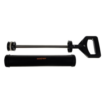 Pistolet próżniowy do fugowania kamienia i płyt + 4 dysze 850ml czarny