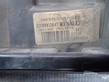 фото thumb №6, Renault laguna ii лампа перед права фара правий 89003522 8200002847