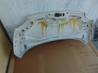 Капот кришка двигуна fiat 500 2 2007- білий демонтаж Недорого, фото thumb
