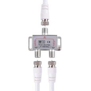 Разветвитель для DVB-T DC 1/2 5-2500 МГц.