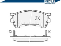 фото thumb №3, Meyle комплект гальмівні колодки гальмівних blym3323z gayr23