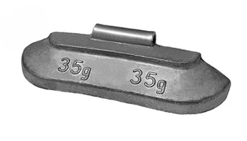 Грузики для стальных дисков, 35 г, 100 шт.