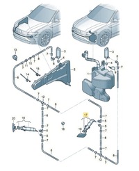 фото thumb №11, Омыватель фара левый skoda kodiaq 16-20 565955965