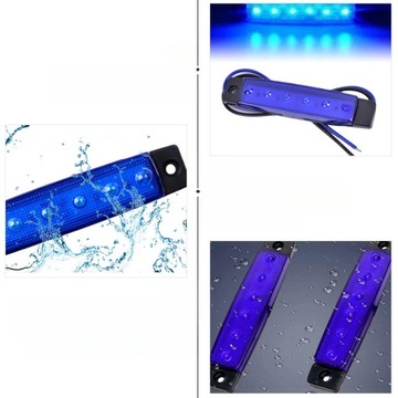 ПАЛУБНЫЕ ФОНАРИ, ЗАДНИЙ СВЕТОДИОДНЫЙ ПОНТОН 6LED