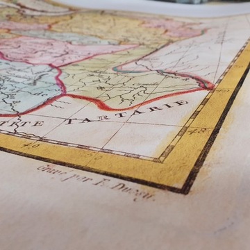 Карта плоской Земли — полярная азимутальная равноудаленная проекция AirMap — 50x40