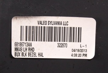 фото thumb №16, Лампа перед лівий jeep compass i 13r рестайлінг uk