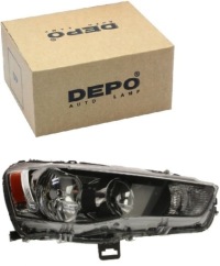 фото thumb №1, Фара лампа передняя правая mitsubishi outlander ii 2.0/2.2/2.4 2006-12