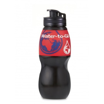 Бутылка-фильтр WaterToGo 0,75 л Красный