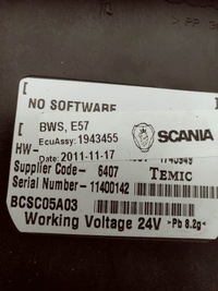 фото thumb №2, Блок керування bws scania r 1943455