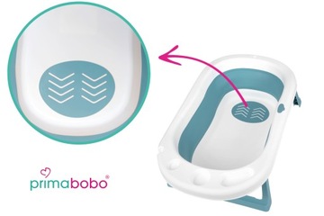 Складная детская ванночка MyToy, подушка, коврик, игрушка, большая ванна.