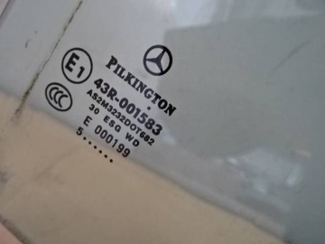 фото thumb №2, Скло двері лівий зад mercedes w245 5d hb nr1717